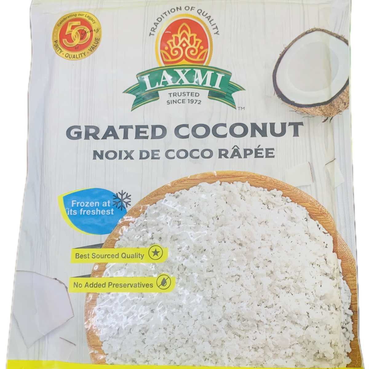 Laxmi Grated Coconut 400 gm – Maurya Grocery