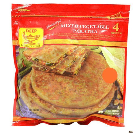 Deep MixVeg Paratha 4pc