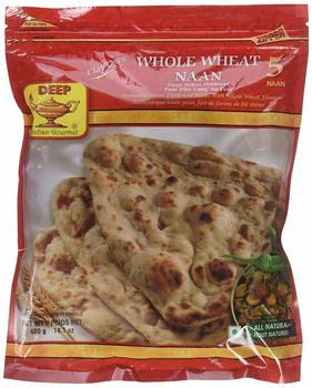 Deep Whole Wheet Naan  5pcs 400 gm