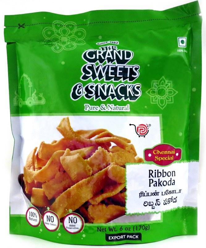 Grand Sweets Ribbon Pakoda 250g Maurya Grocery