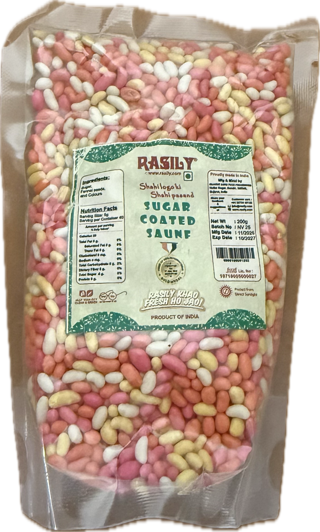 Rasily Fennel Candy Color - 200g
