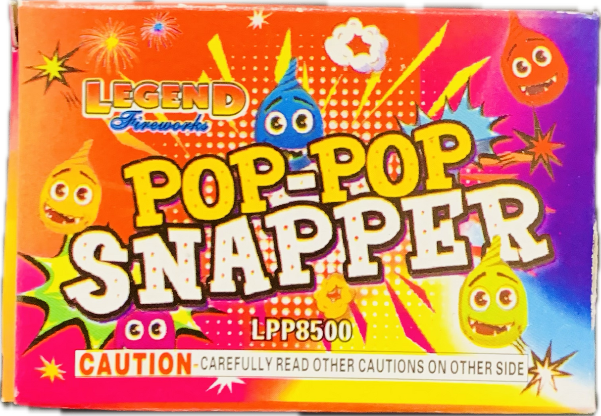 Legend Pop Pop Snapper 50 Pc - ea