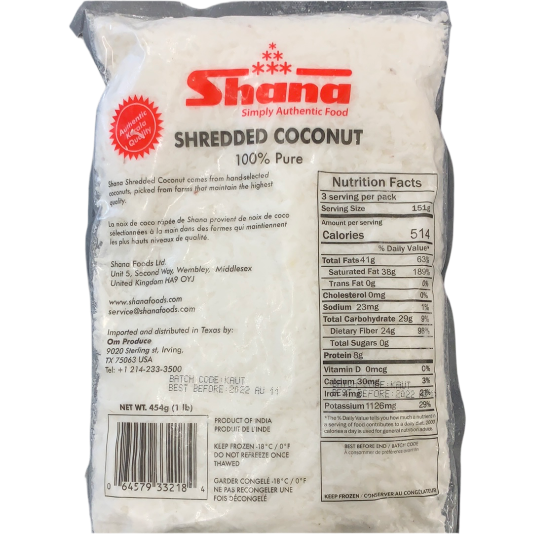 Shana Shredded Coconut 1lb