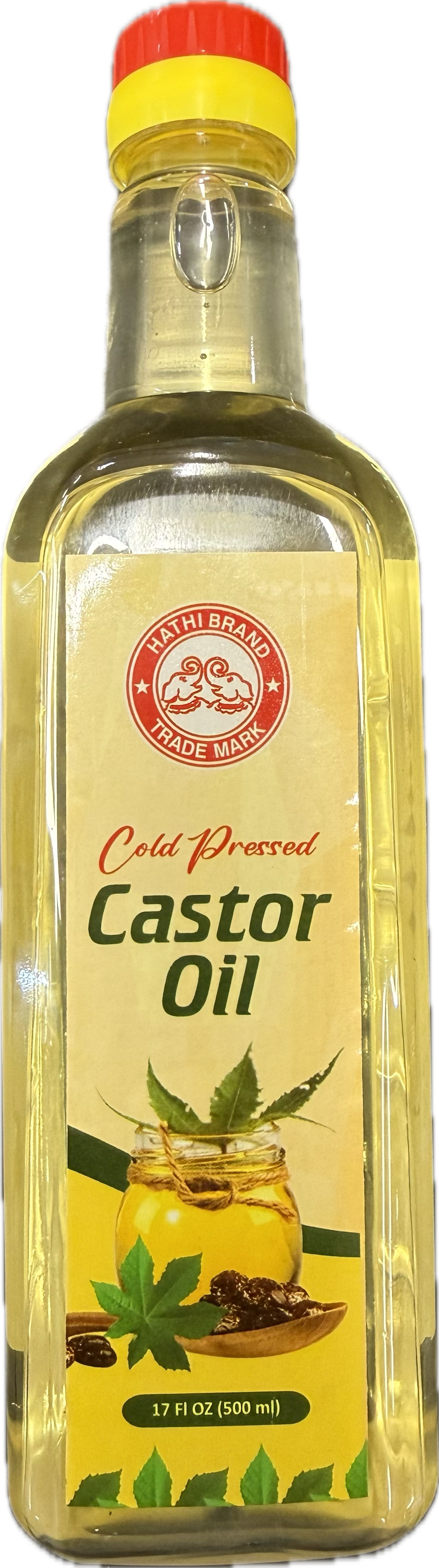 Hathi Cold Pressed Castor Oil 500ml