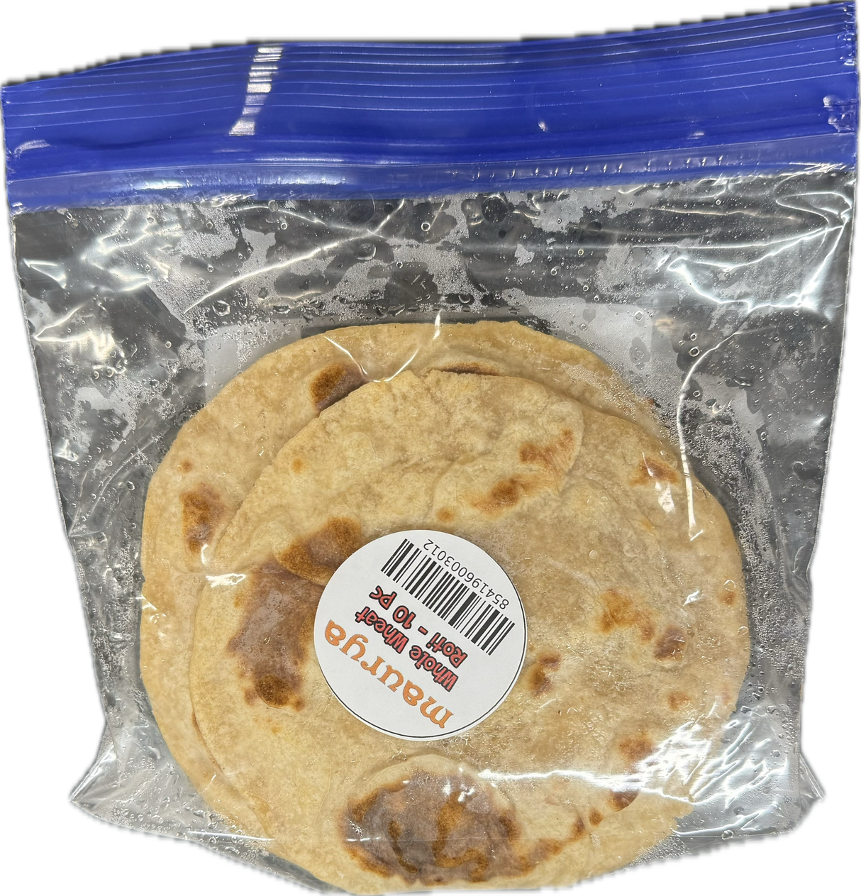 Maurya Fresh Whole Wheat Roti - 10 Pc ( Cooked & Ready to Eat )