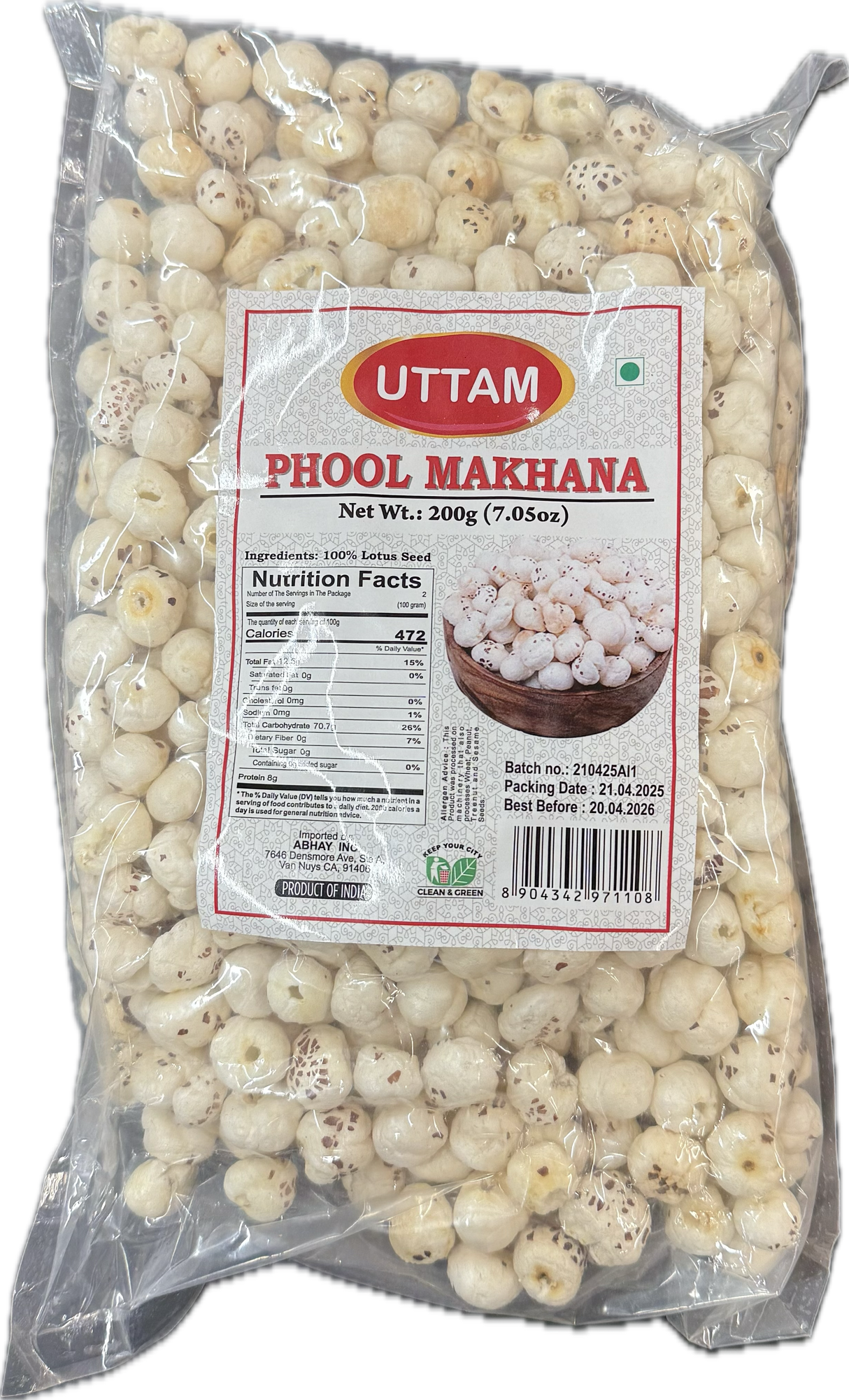 Uttam Phool Makhana 200g