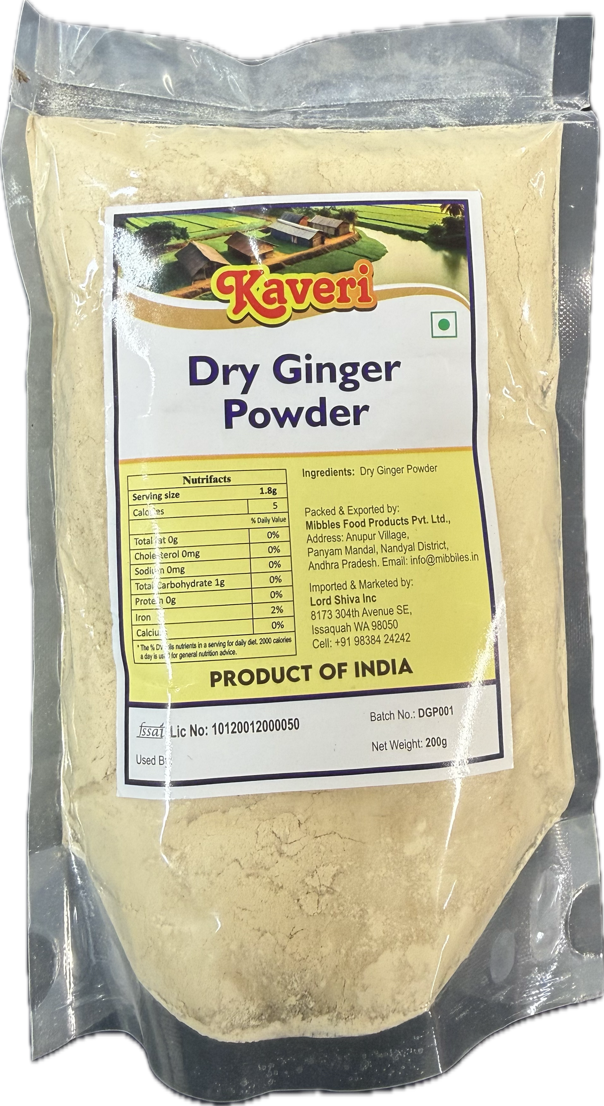 Kaveri Dry Ginger Powder 200g