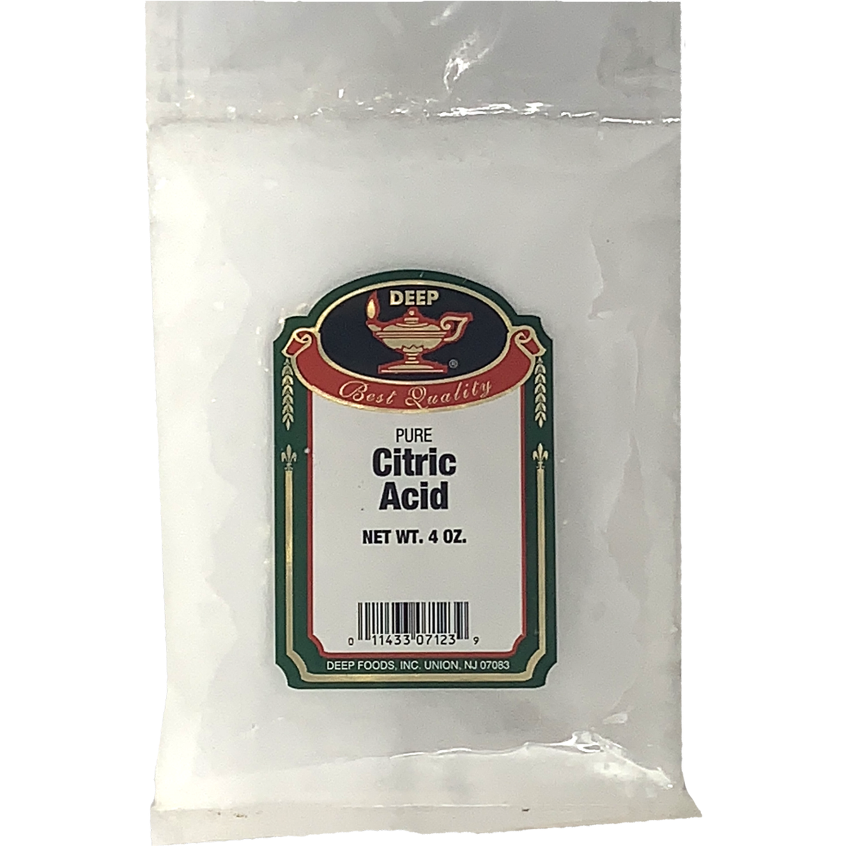Deep Citric Acid / Lemon Salt 4oz