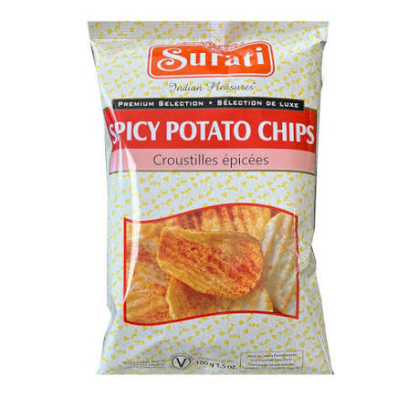 Surati Spicy Potato Chips 100g