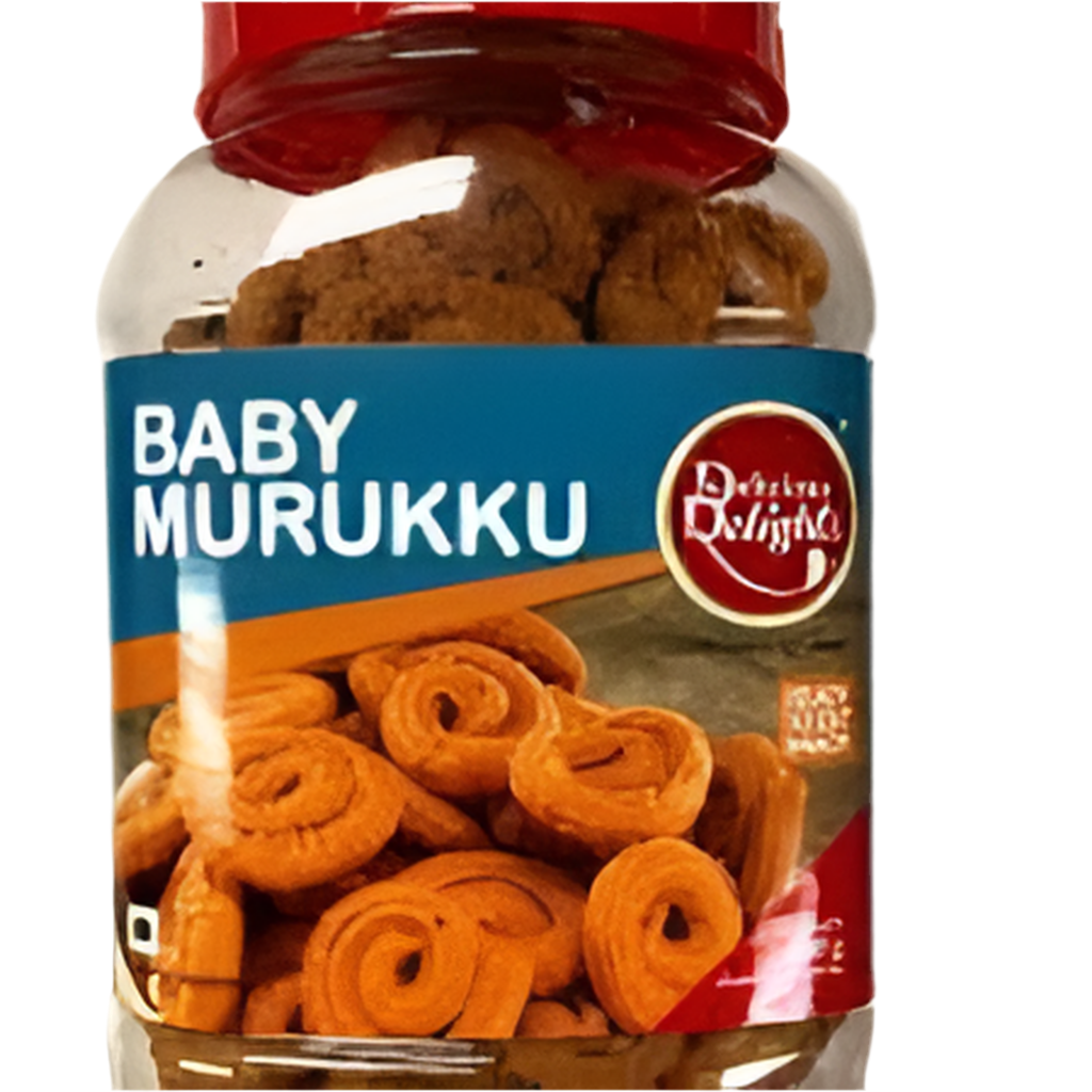 Daily Delight Baby Murukku 350gm Jar