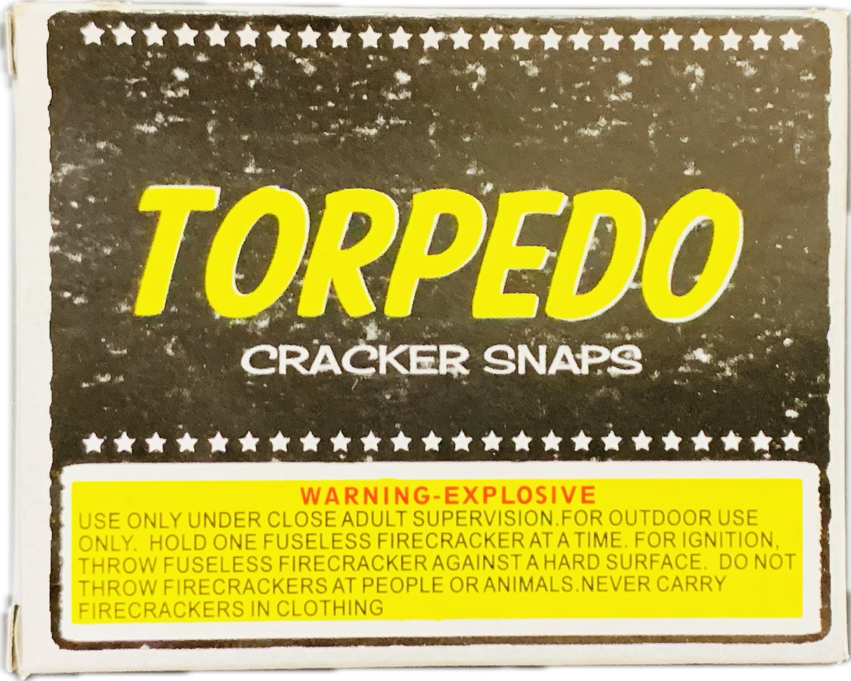 Torpedo Cracker Snaps 20pc - ea