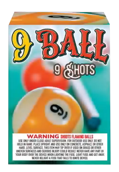 9 Ball Nitro - 9 Shots - 1 Pack