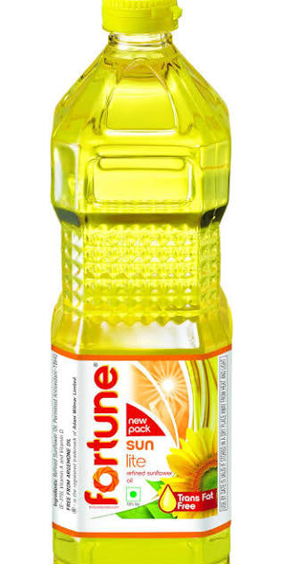 Fortune Filtered Sunflower  Oil 1L