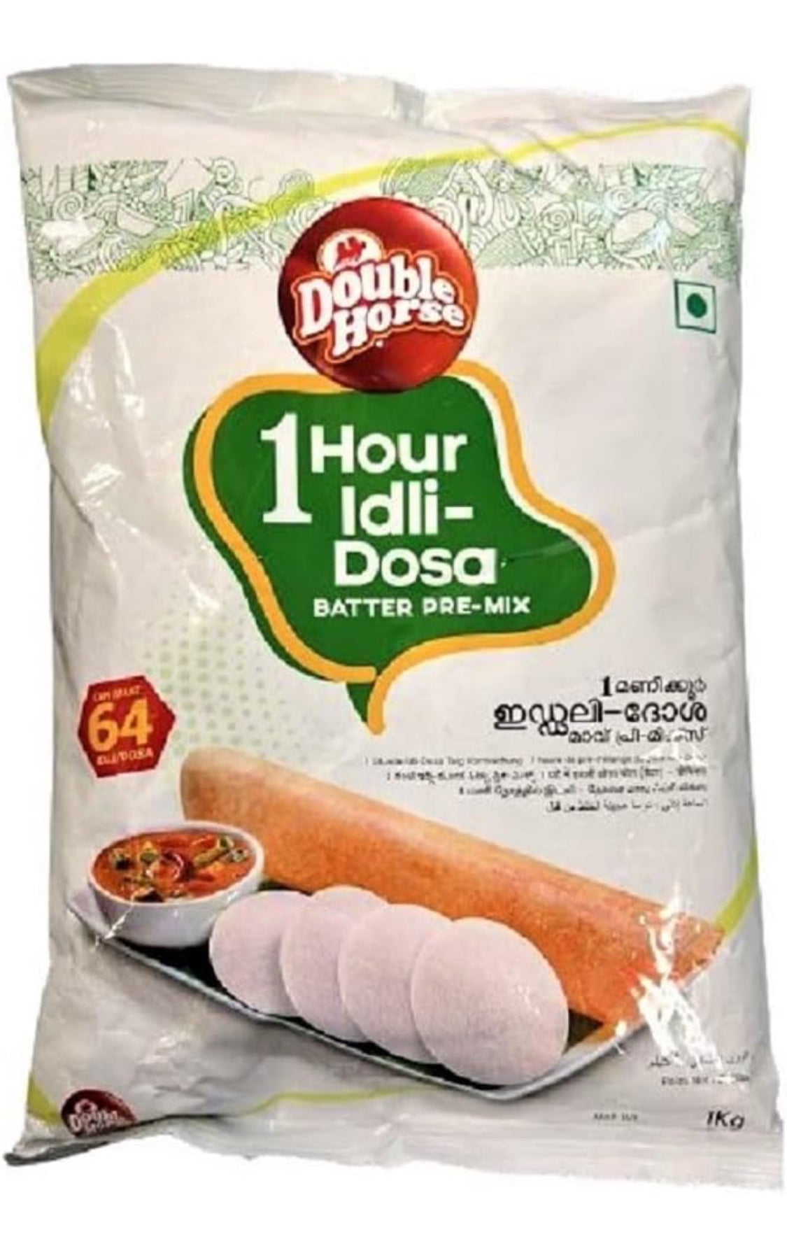 Double Horse Idli Dosa Mix 1Kg