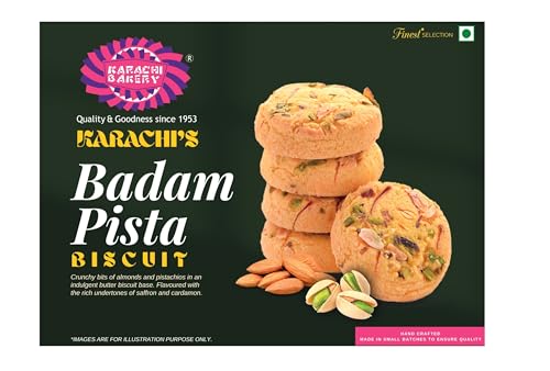 Karachi Badam Pista Cookies 400g