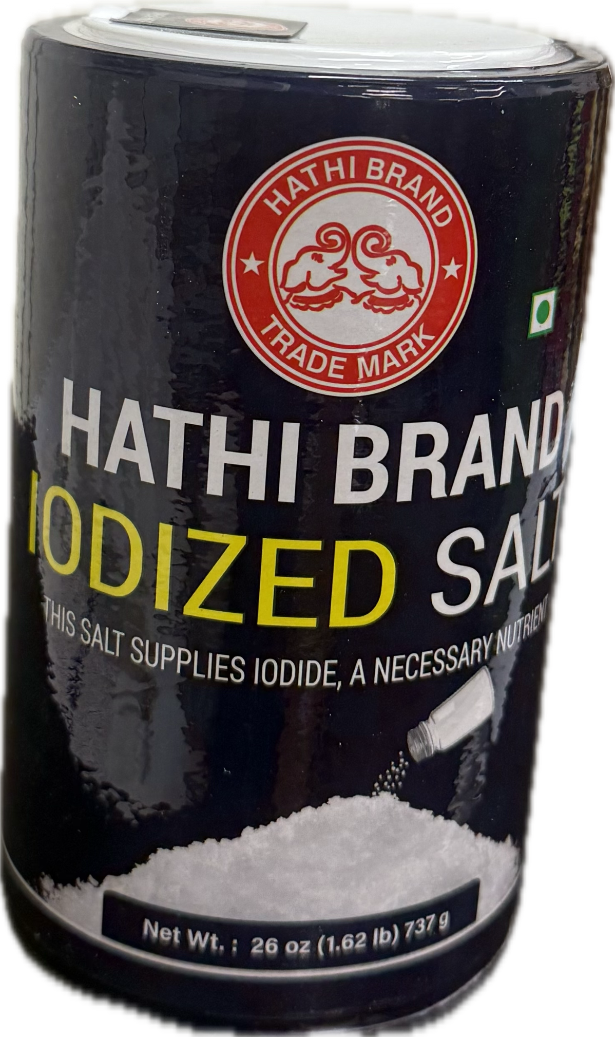 Hathi Brand Iodized Salt 1.62 lb