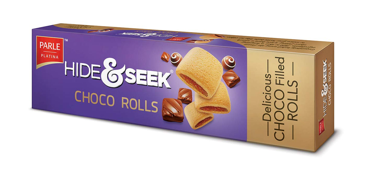 Parle Hide & Seek Choco Rolls 125g