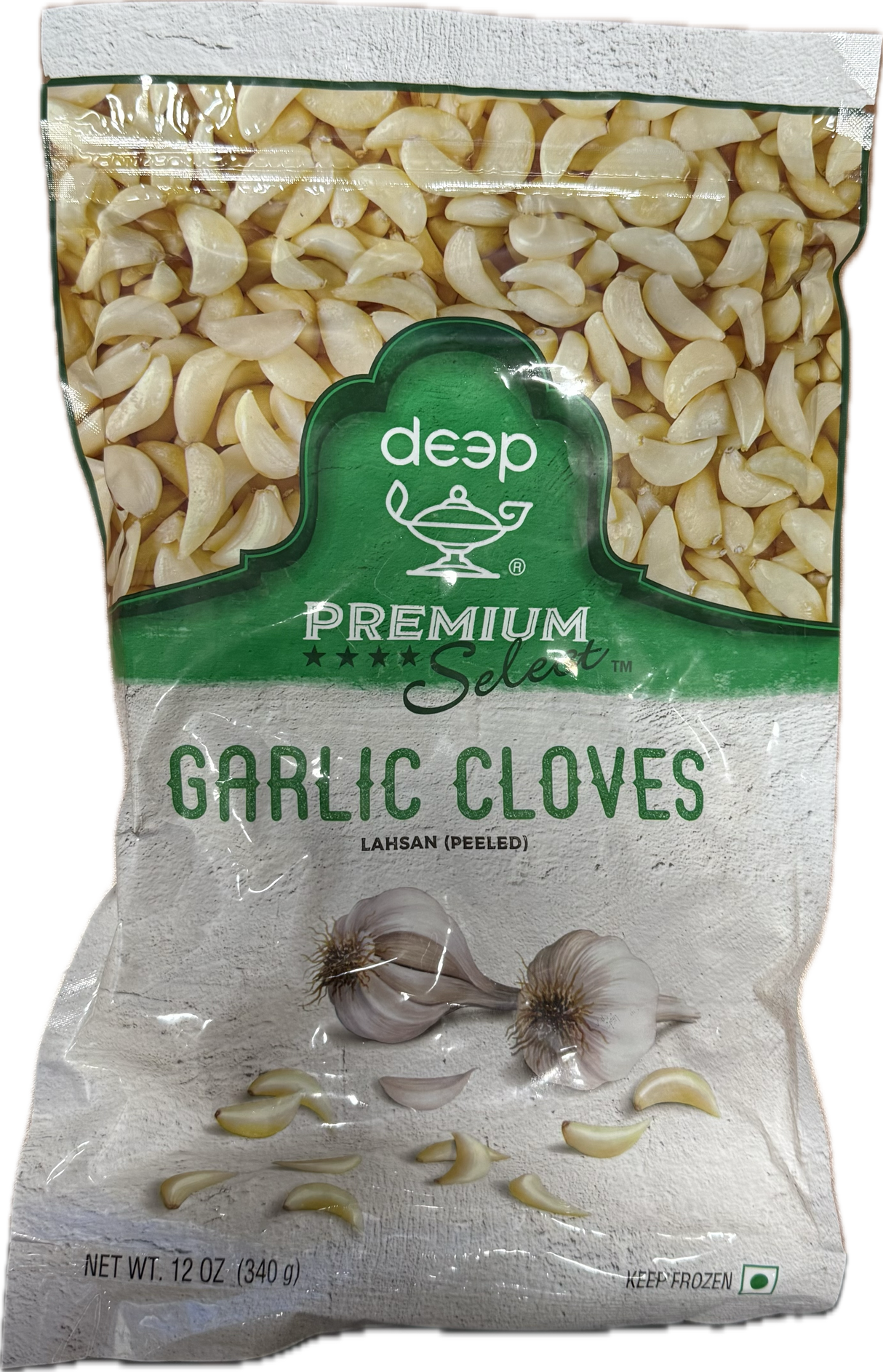 Deep IQF Garlic Cloves 12oz