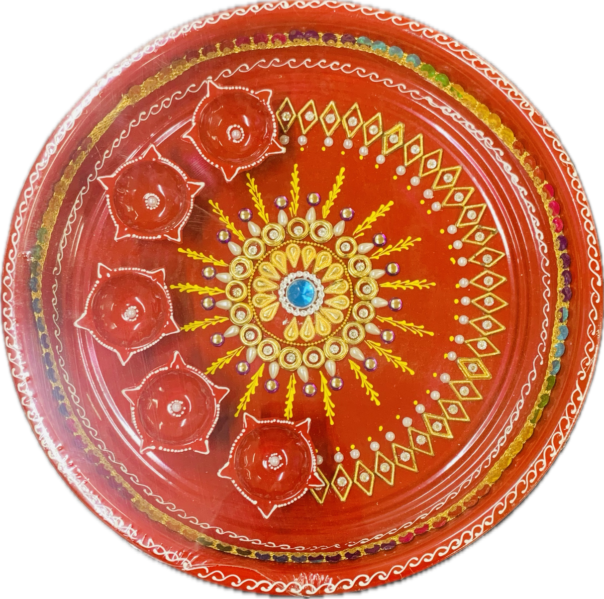 Karwa Chauth Plate - ea