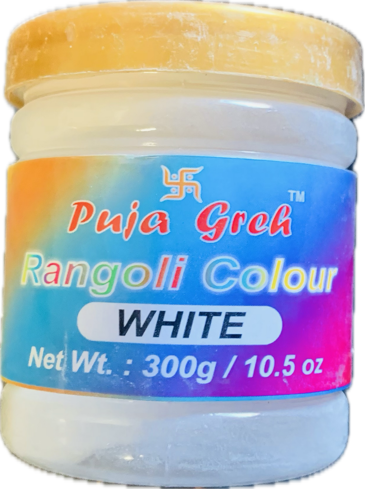 Puja Greh Rangoli Color - White 300g