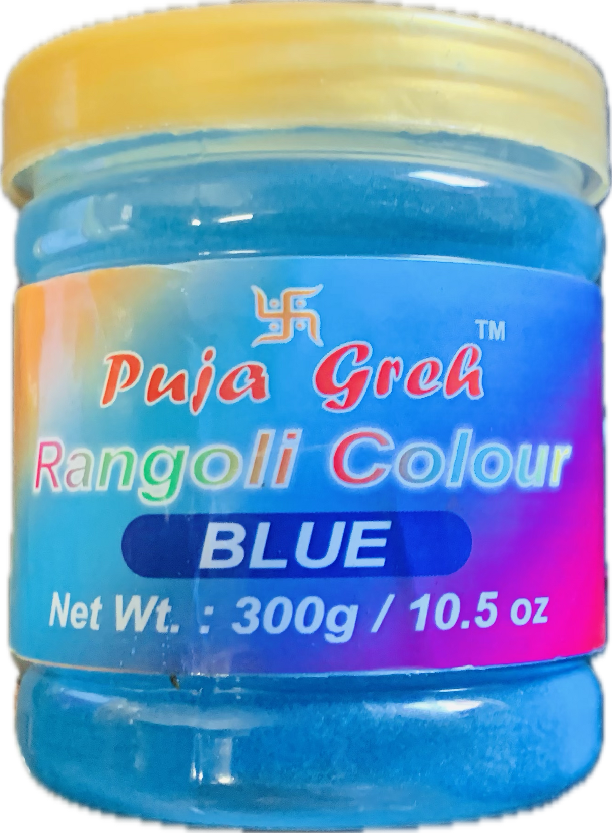Puja Greh Rangoli Color - Blue 300g