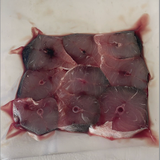 Fresh Baracudda / Sheelav Fish ( Cleaned ) Steak 1.1lb  - Air Shipped from India - Never Frozen