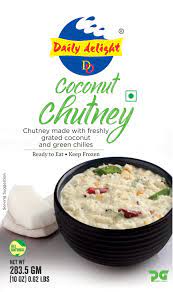 Daily Delight Coconut Chutney 10oz / 283.5g