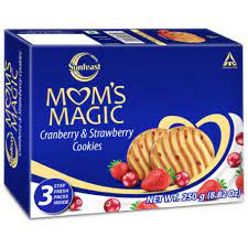 Sunfeast Mom's Magic Cranberry & Strawberry Cookies 250g