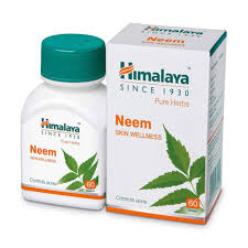 Himalaya Neem Tablets  60Pc - 1 Pack