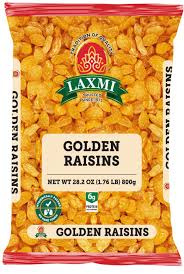 Laxmi Golden Raisins 800g