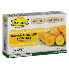 Anand Frozen Boiled Banana - 6 Pc / 454 gm