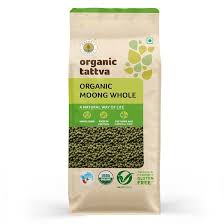 Tattva Organic Green Moong Whole 4lb