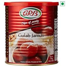 GRB Gulab Jamun Tin 1Kg