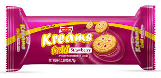 PARLE Kreams Gold Strawberry 2.35oz