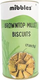 Mibbles Browntop Butter Millet Biscuits 150g