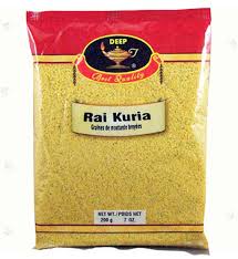 Deep Mustard Seeds Split / Rai Kuria 7 oz