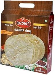 Jawari Dry Jowar Millet Roti - 10 Pc