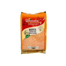 Dwaraka Organic Masoor Dal 2lb