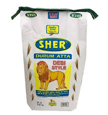 Sher Desi Style Durum Atta 20LB
