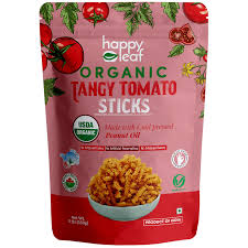 Happy Leaf Organic Tangy Tomato Sticks 150g
