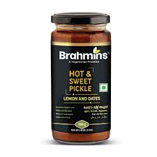 Brahmins Hot & Sweet Lime Pickle 400gm