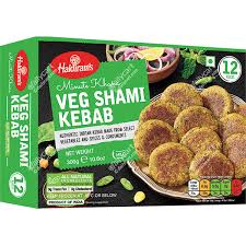 Haldiram Veg Shami Kebab 300g / 12 Pc