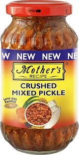 Mothers Crushed Mixed Pickle 500g
