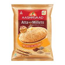 Aashirvaad Atta With Millets 10lb