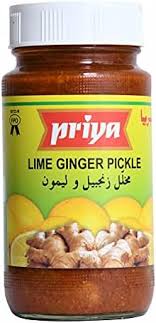 Priya Lime Ginger Pickle 300gm