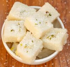 Fresh Coconut Burfi - 1 lb