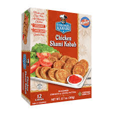Colonel Chicken Shami Kabab 360g - 12 Pc
