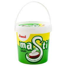 Amul Masti Whole Milk Yogurt 1kg