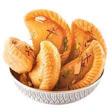 Fresh Gujiya Sweets - 1 Pack ( 5Pc )