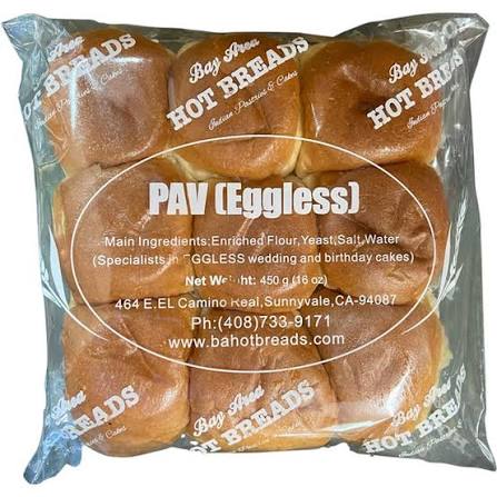 Hot Breads Pav Bread 454g